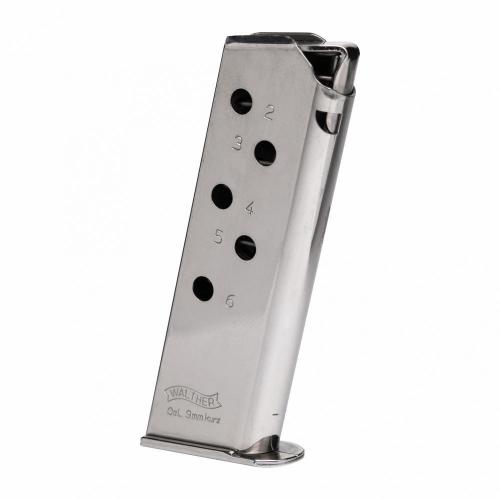 Magazine Walther PPK 380ACP Nickel Silver photo