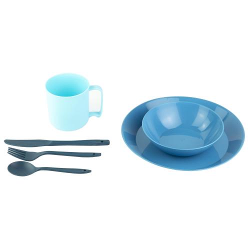 UST PackWare Dish Set Blue photo