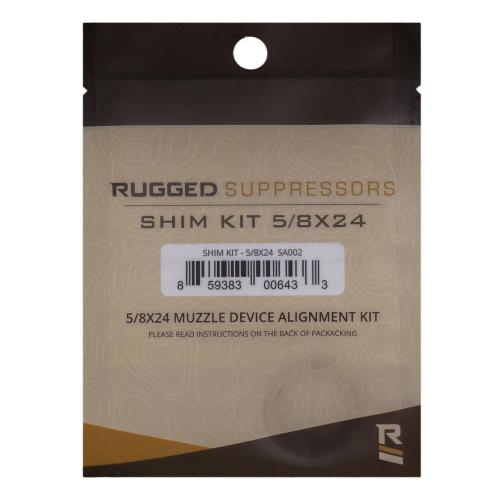Rugged Shim Kit for Aligning Muzzle photo