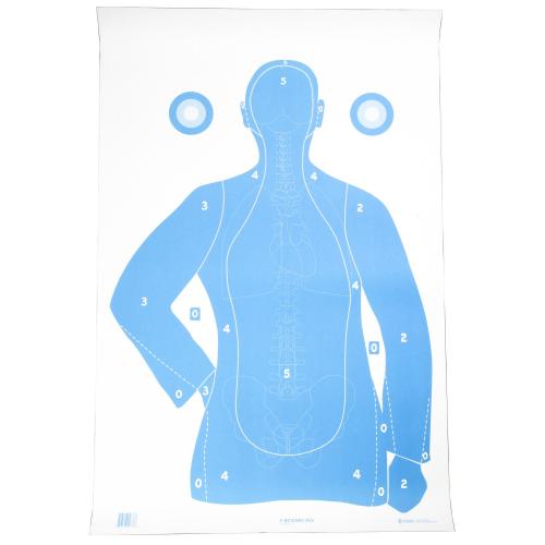 Action Target B-21E Qualification Target Blue/White photo