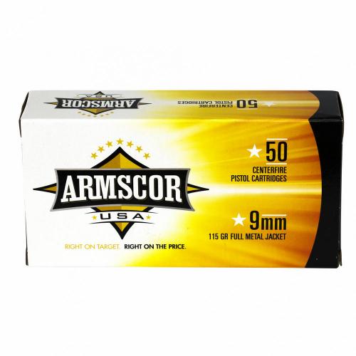 Armscor 9mm 115 Grain Full Metal photo