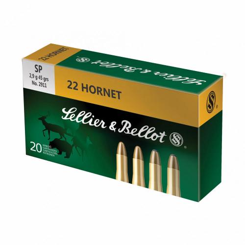 S&b 22 Hornet 45gr Solid Point photo