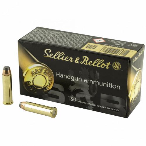 S&b 357Mag 158 Grain Solid Point photo