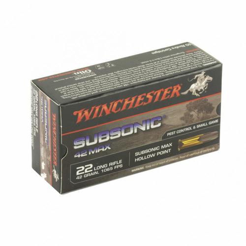Winchester Max 22lr 42Gr Subson 50/5000 photo