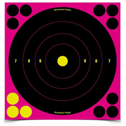 Birchwood Casey Shoot-N-C Bullseye Target Pink photo