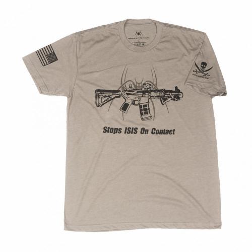 Spike's Tshirt Stops Isis Gray XL photo