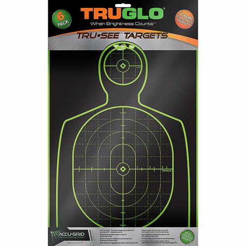 Truglo Tru-see Handgun Tgt 12x18 6pk photo
