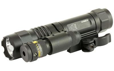 UTG LED Flashlight w/Adjustable Red Laser photo
