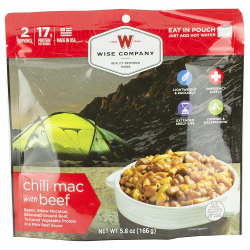 Wise Company Camping Chili Mac w/ photo