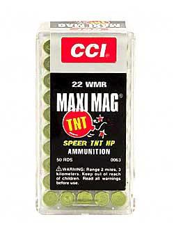 Cci 22WMR Tnt Maxi-Mag 50/2000 photo