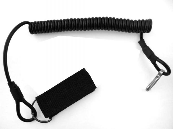Standart  twisted pistol cord velcro-loop/black photo